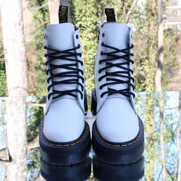 Dr. Martens 1460 Jadon Leather Platform Boots Men's Size 6 - Picture 8 of 15